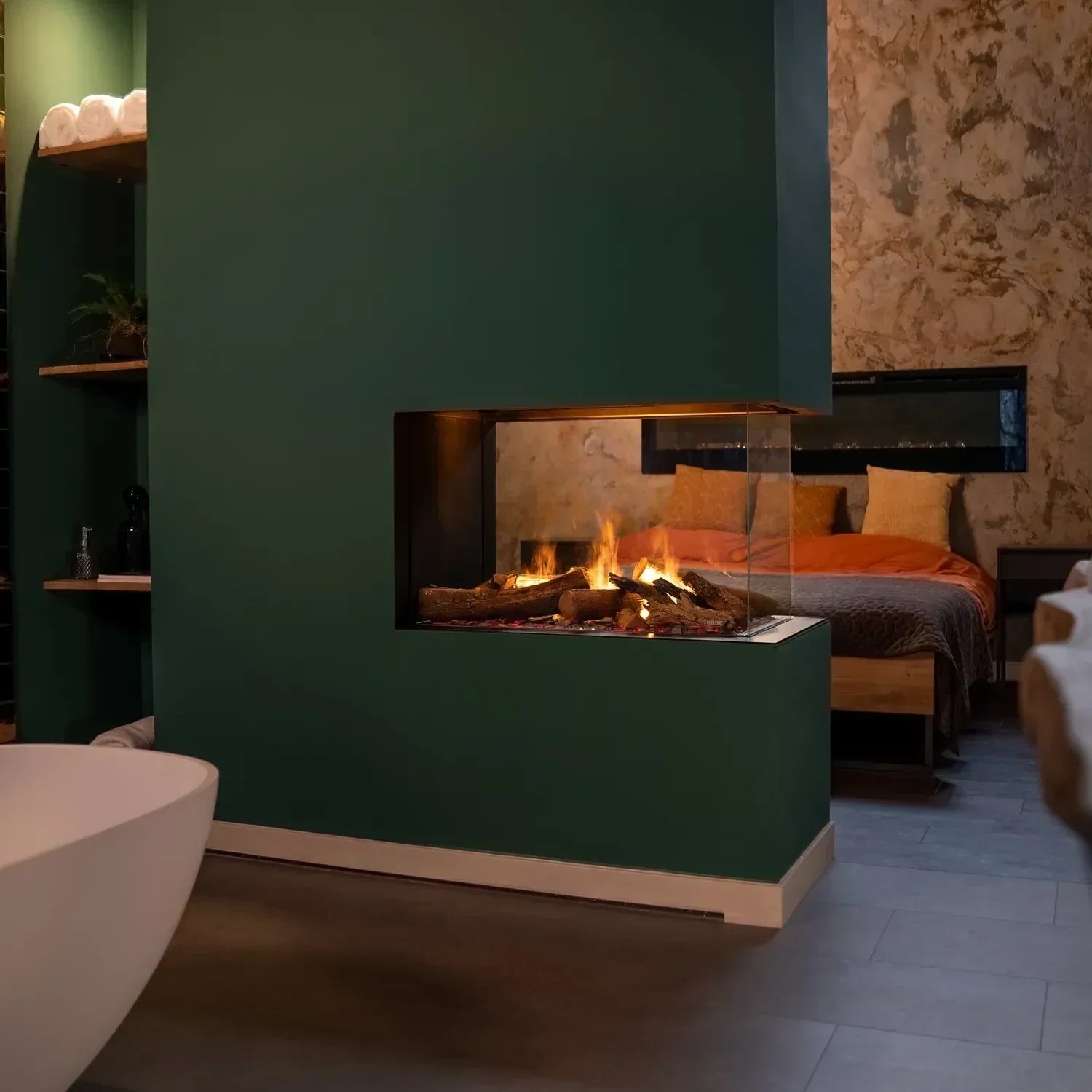 Replacing a Gas Fireplace with an Electric Fireplace