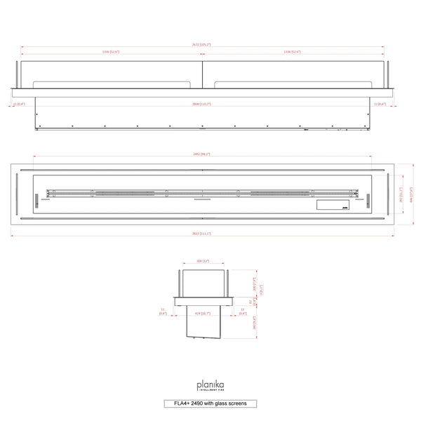 Profil intégré 2490 - FLA4/FLA4+