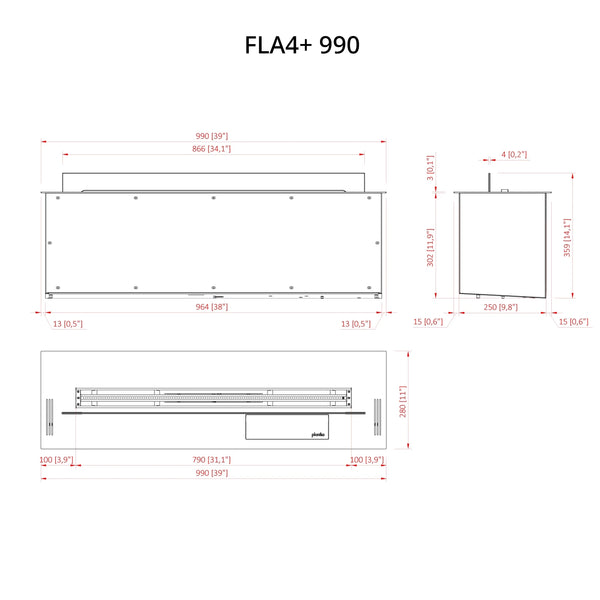 FLA4+ 990 - Brûleur automatique