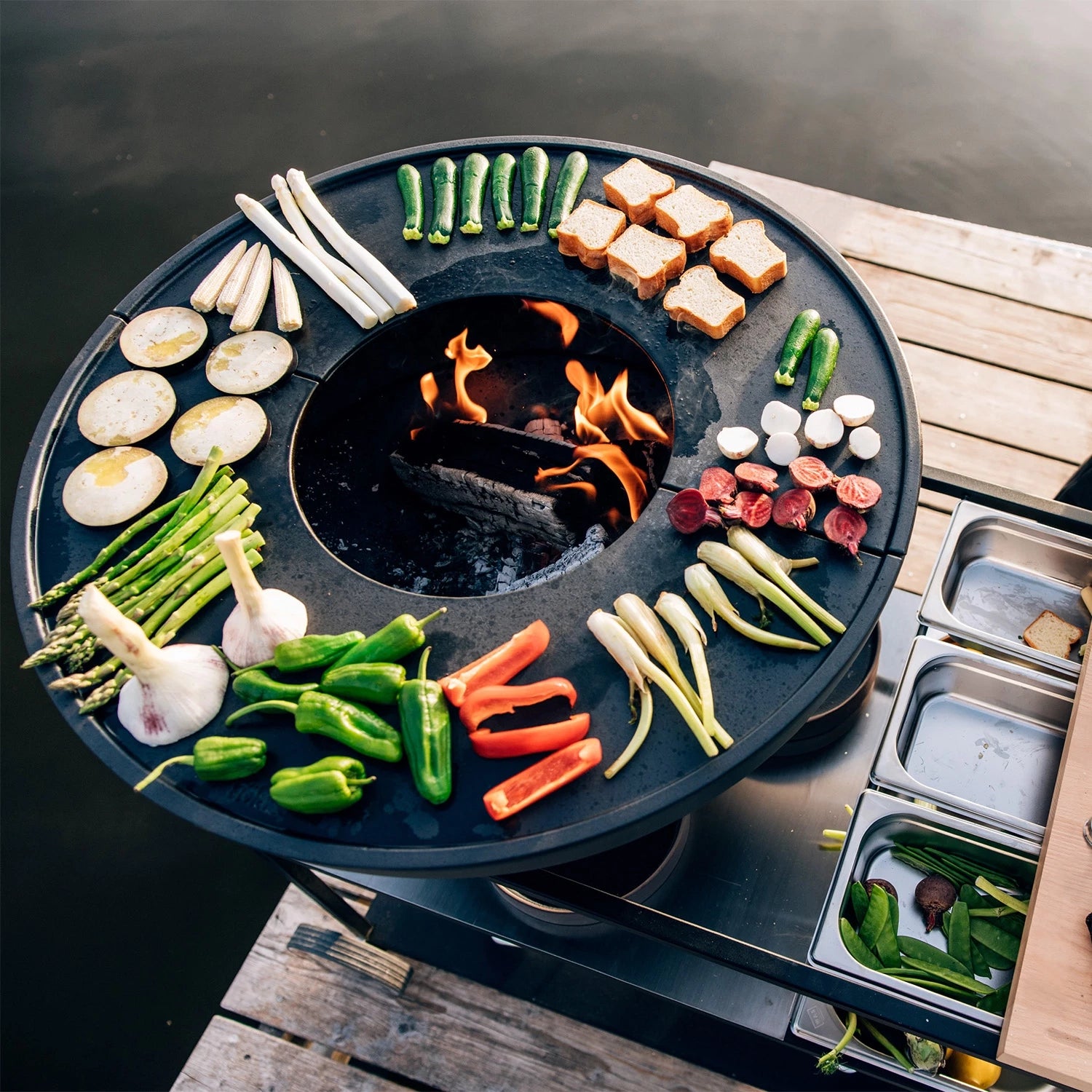 cheminée barbecue