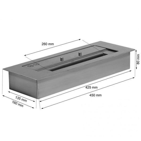 Brûleur Superior Extérieur 2,5 Litres 45 cm
