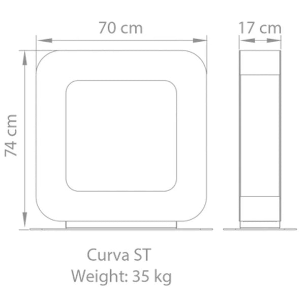 Safretti Curva ST - Blanc
