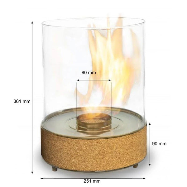 Dancing Flames Table Bio Cheminée