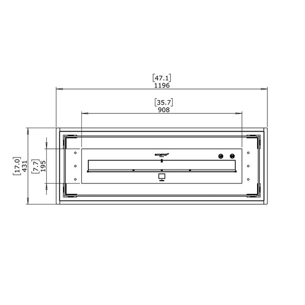 Brûleur au Bioéthanol Linear 50