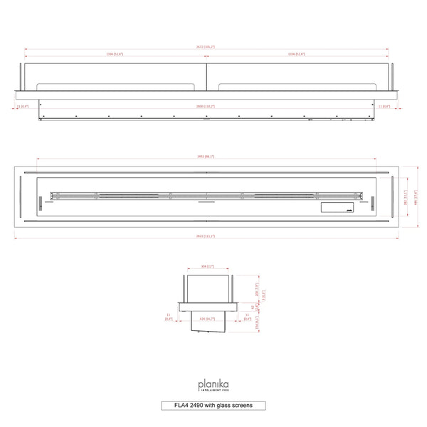 Profil intégré  2490 - FLA4/FLA4+