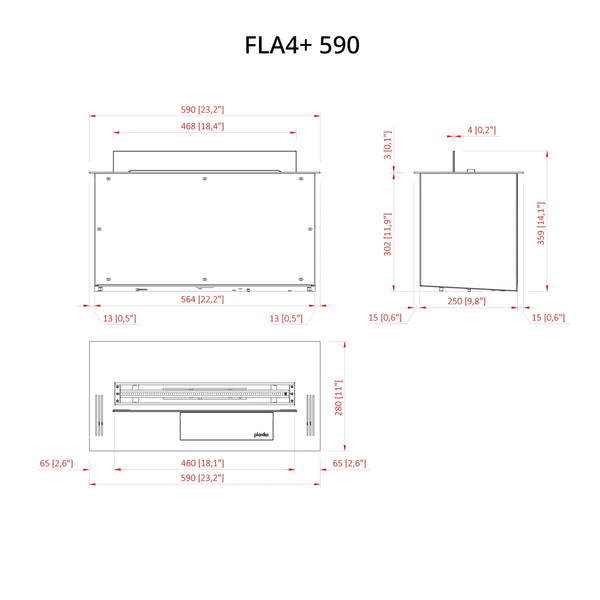 FLA4+ 590 - Brûleur automatique