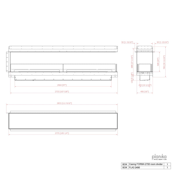 Forma 2700 Room Divider Séparateur de Pièce