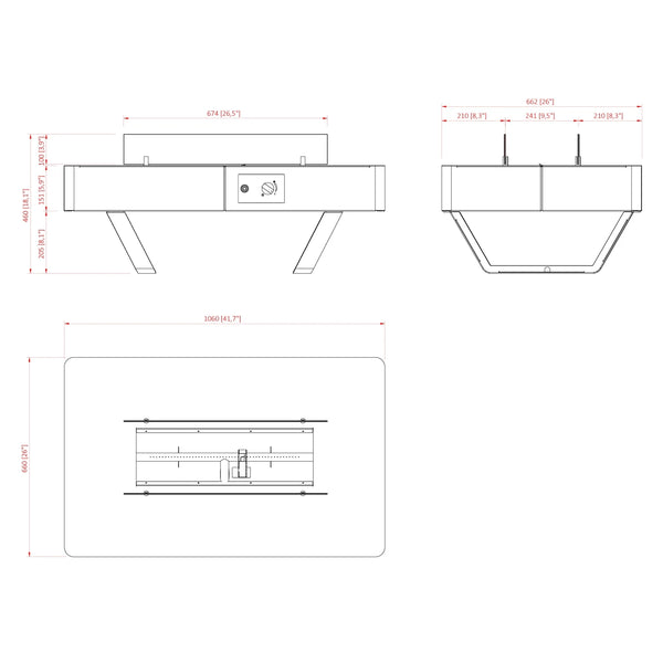Table Rio - Table de jardin