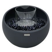 FIRENZE Brasero bioéthanol – Noir ardoise