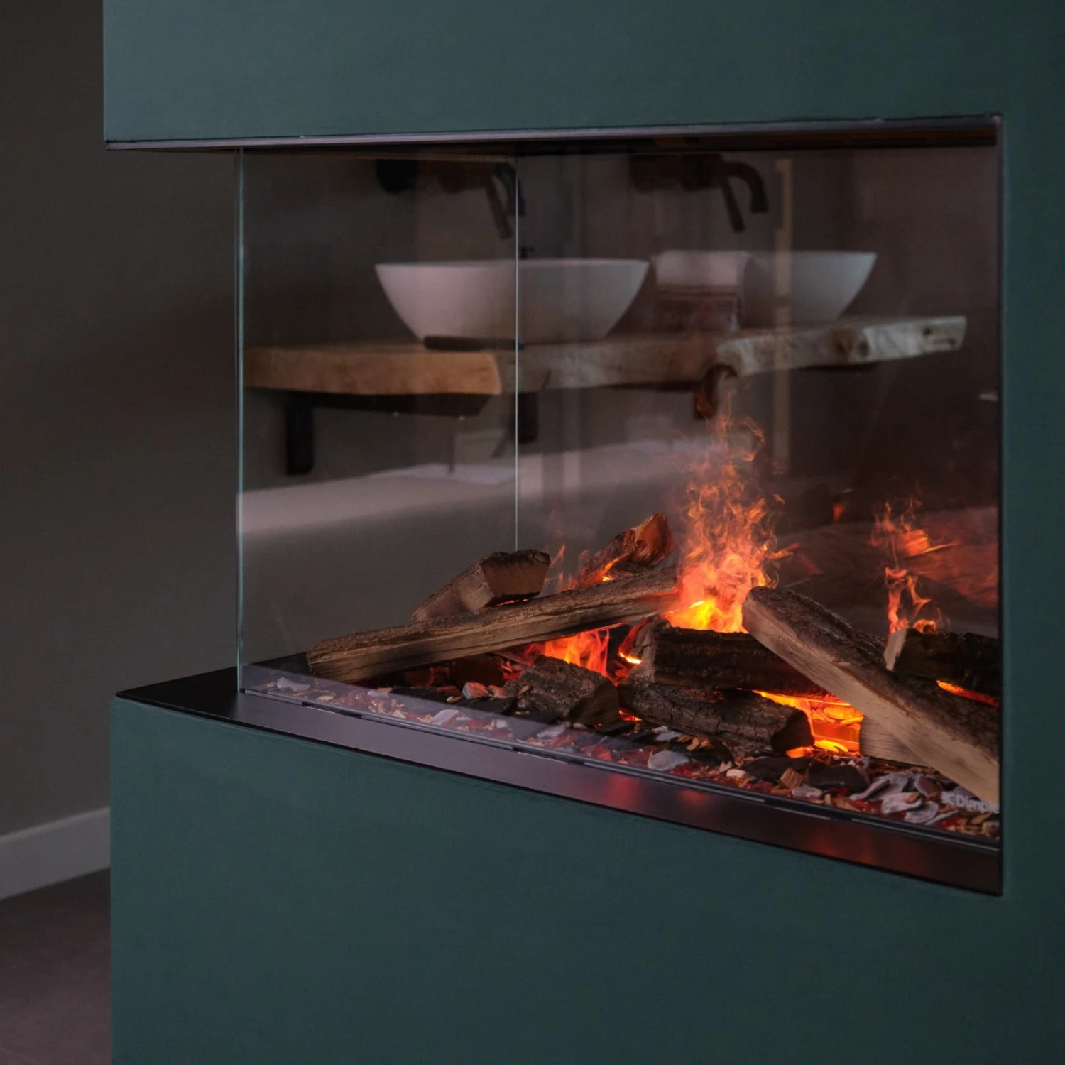 e-MatriX 800-500 RD - Cheminée à vapeur d’eau