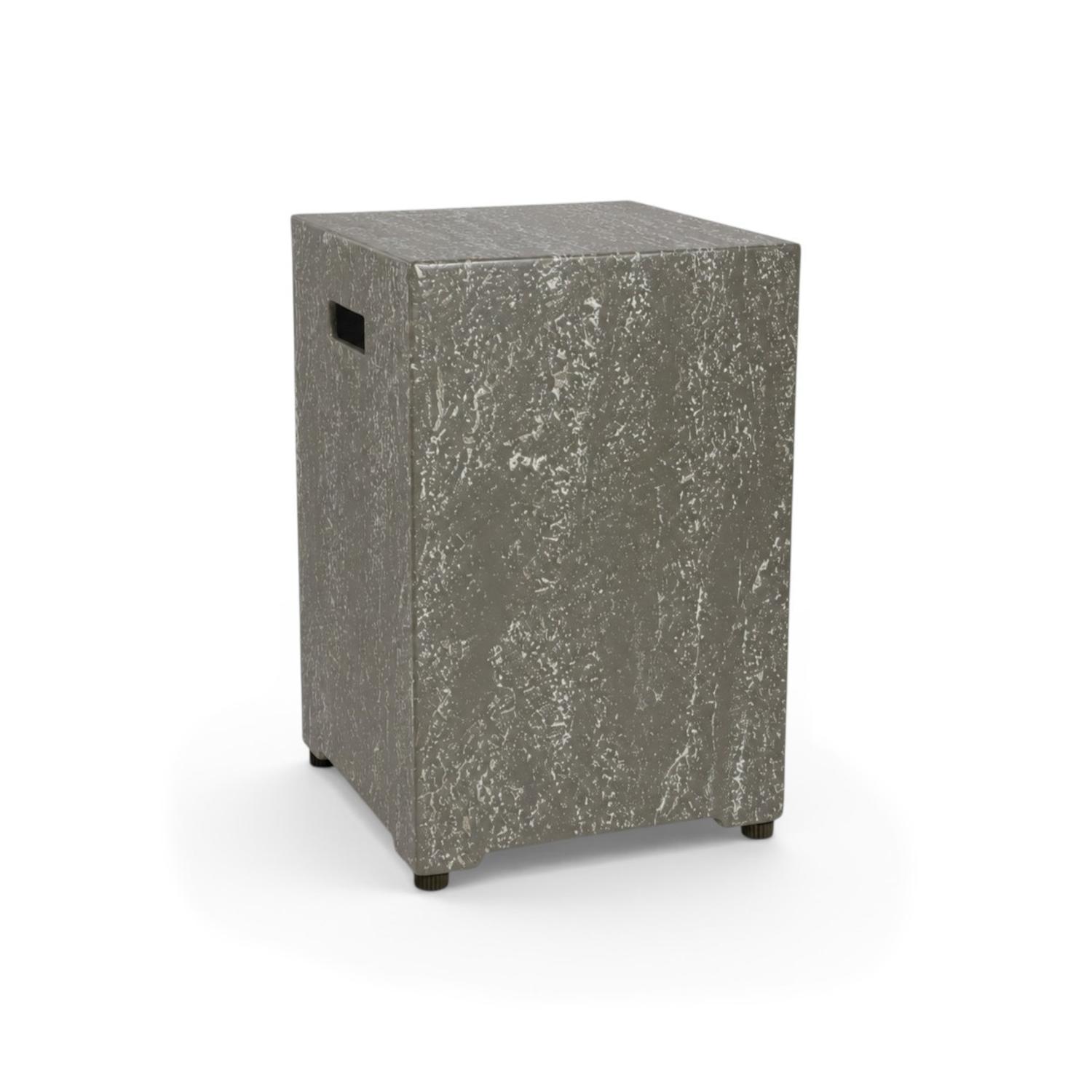 Cache-bouteille carré Dark Travertine – Cache-bouteille à gaz