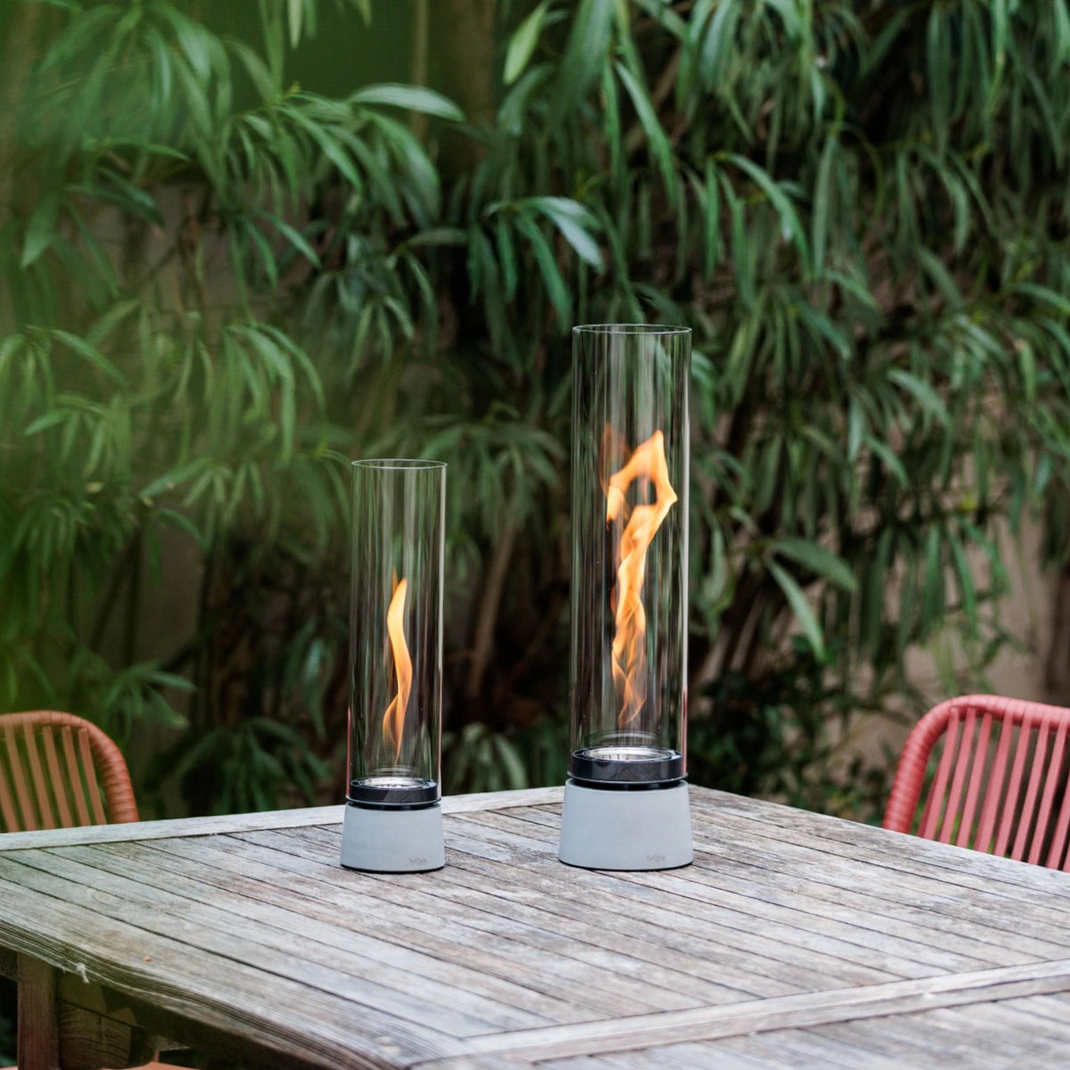 SPIN air 1200 Tabletop Fireplace Concrete