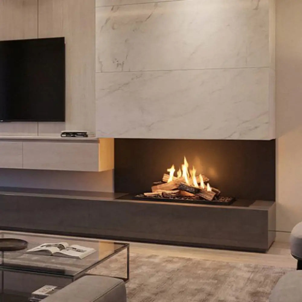 Planika FLA4 990 Flogs: Remote Controlled Bioethanol Burner with Realistic Log Flames