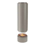 Pillar - Cheminée bioéthanol suspendue - Gris soie