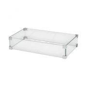 Verre de sécurité pour brûleur à gaz rectangulaire – 67 cm