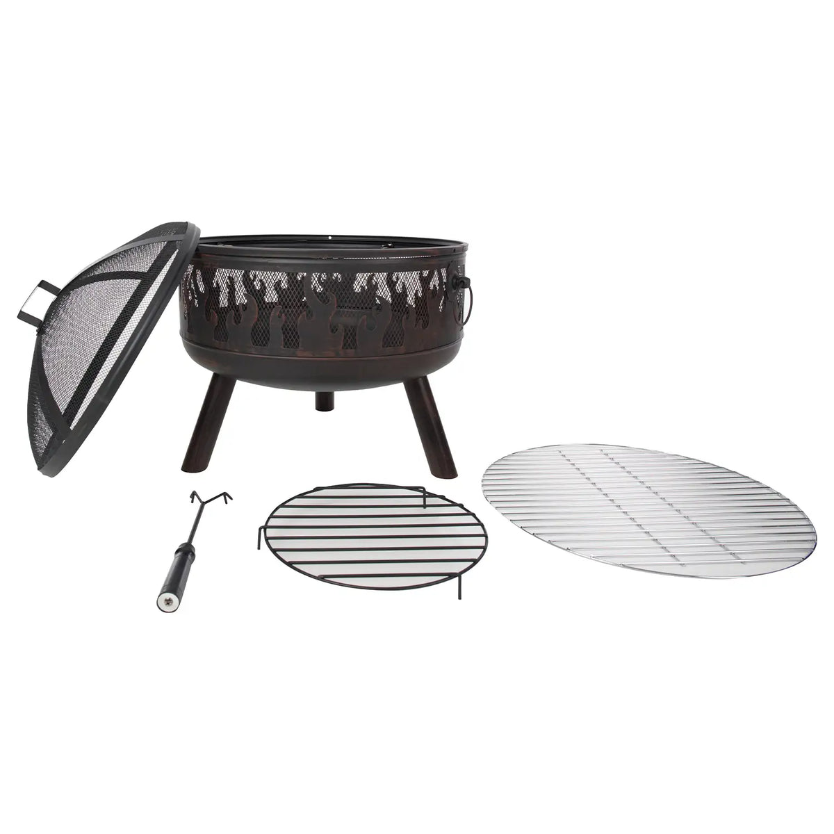 Brasero Blazer avec grille