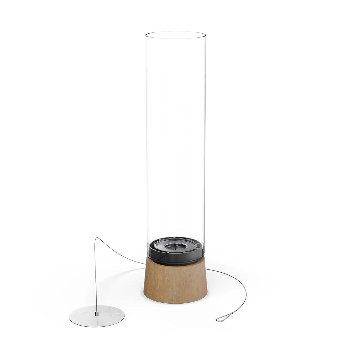 SPIN air 1500 Pedestal Fireplace Oak
