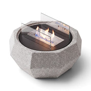 NOVA - Granite Grey - Outdoor Bioethanol Fireplace