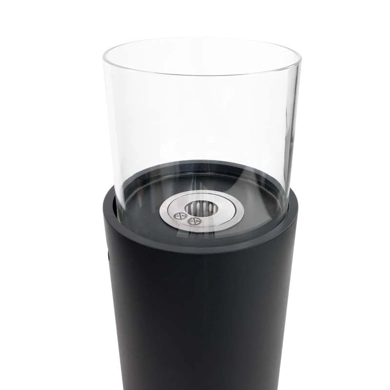 Cheminée Bioéthanol d'Extérieur Noire
