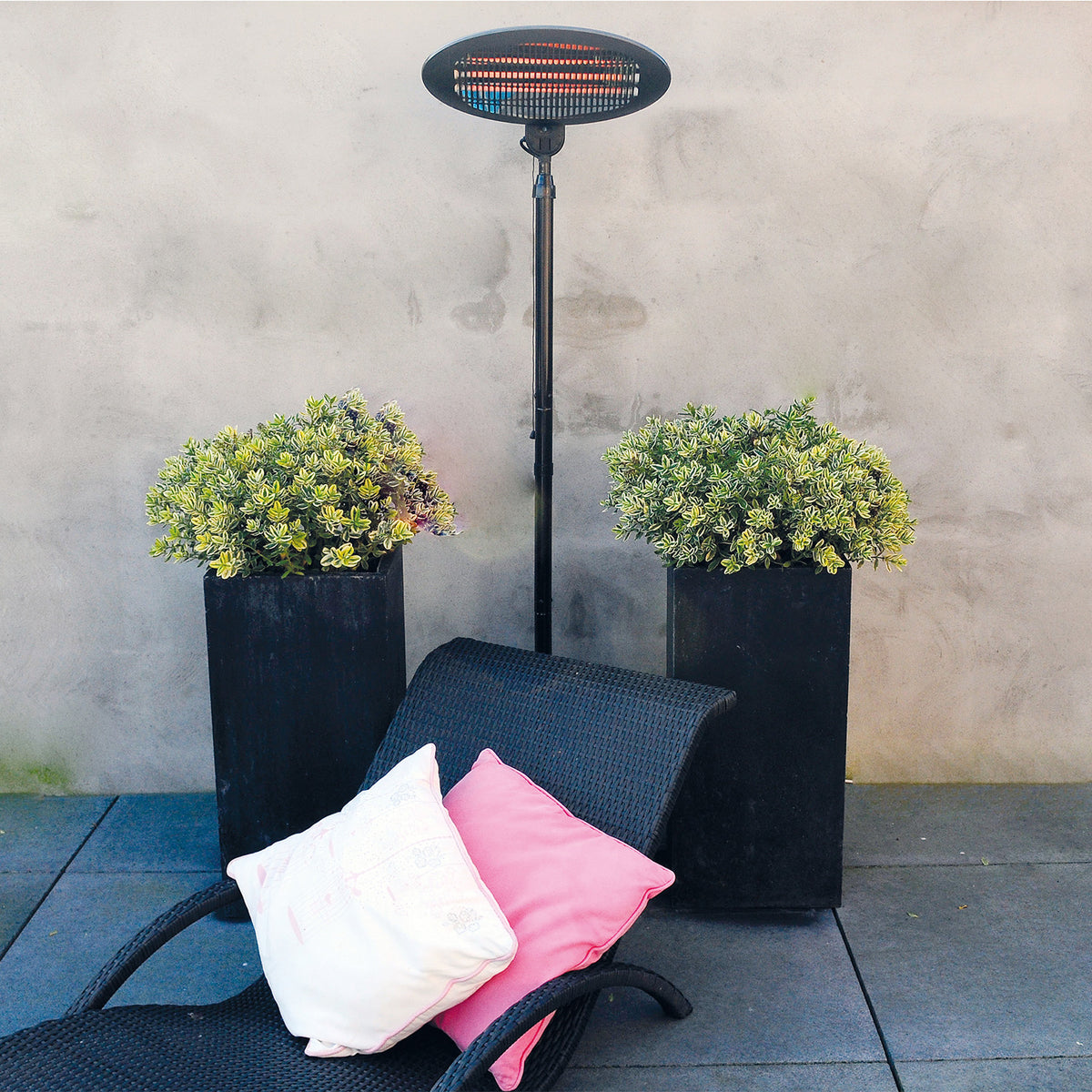 Chauffage de terrasse sur pied Elektra 2000 watts