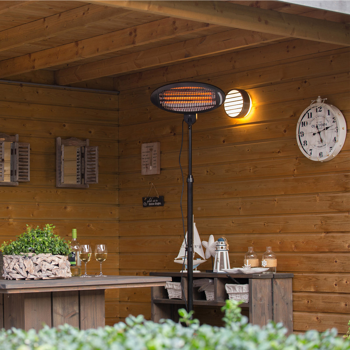 Chauffage de terrasse sur pied Elektra 2000 watts