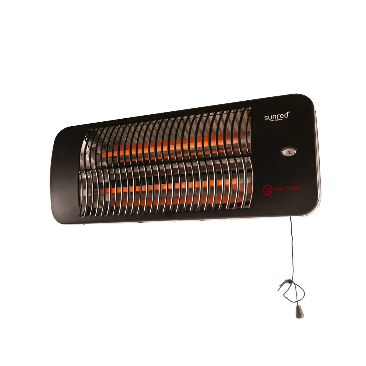Lugo Electric Patio Heater 2000 Watt - Wall Mounted