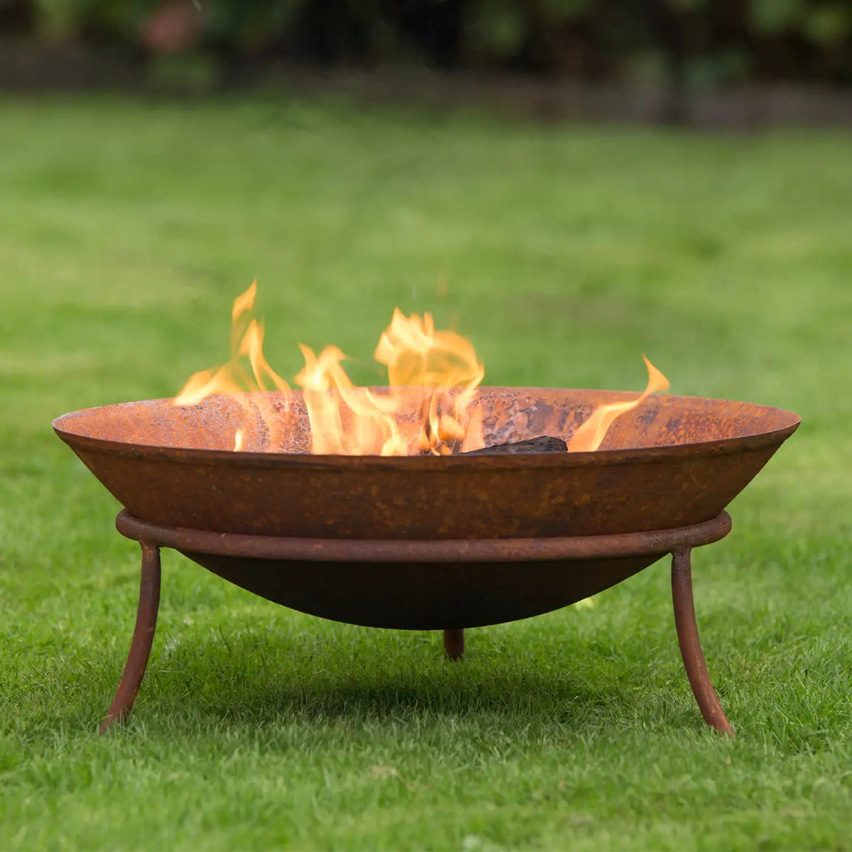 Tulsa Corten Steel Firepit - RedFire