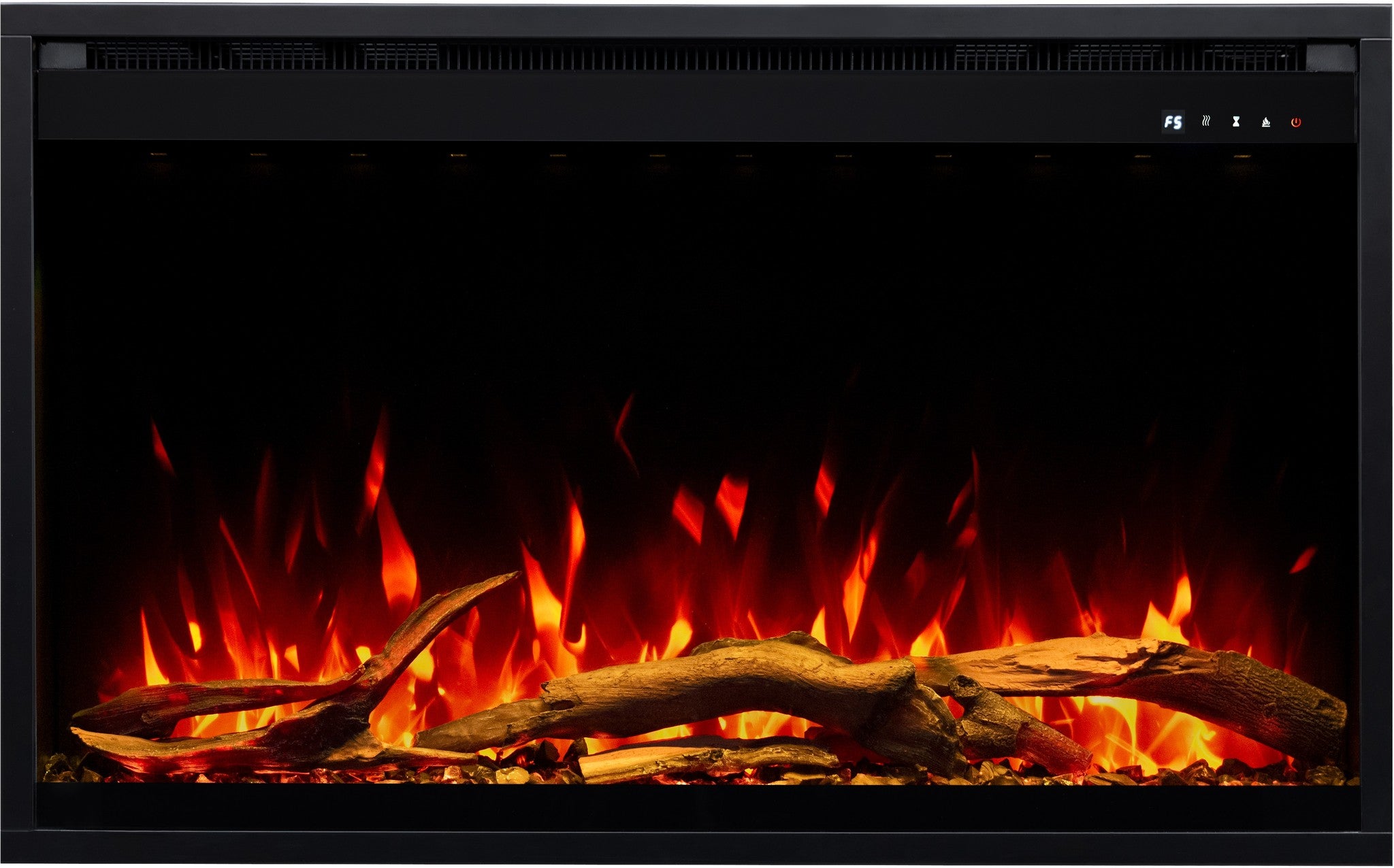 Encastrable de cheminée électrique 3D Aflamo 24" (60 cm)