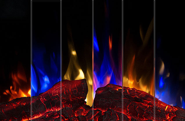 Cheminée électrique 3D Aflamo Tower 56 cm