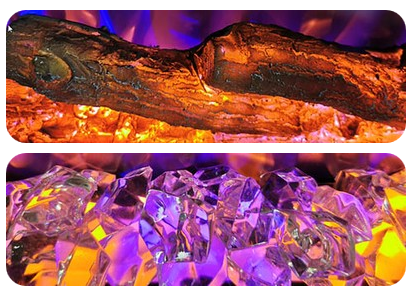 Cheminée électrique Aflamo Diamond 165 cm