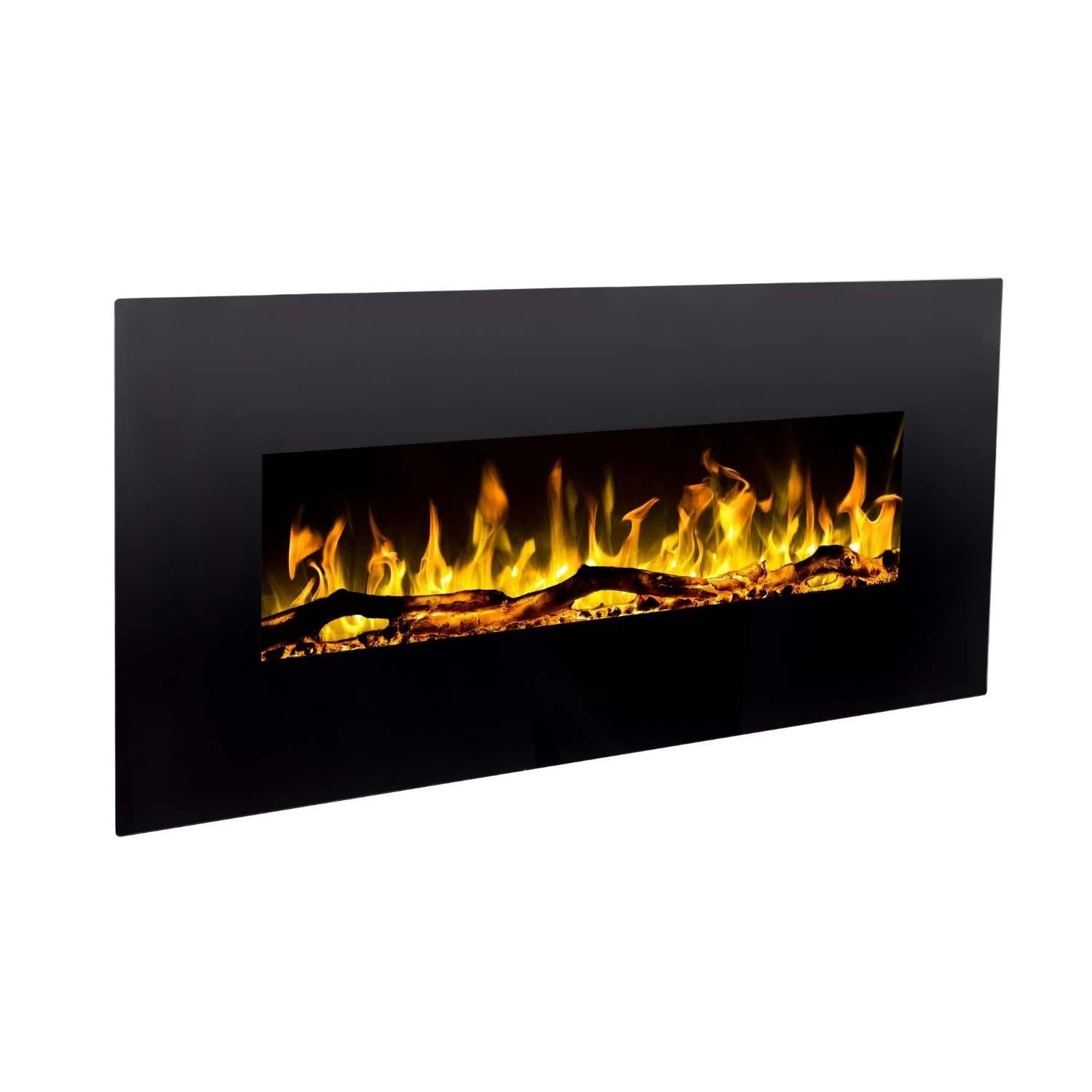 Foyer Électrique Aflamo Albion 128 cm Noir