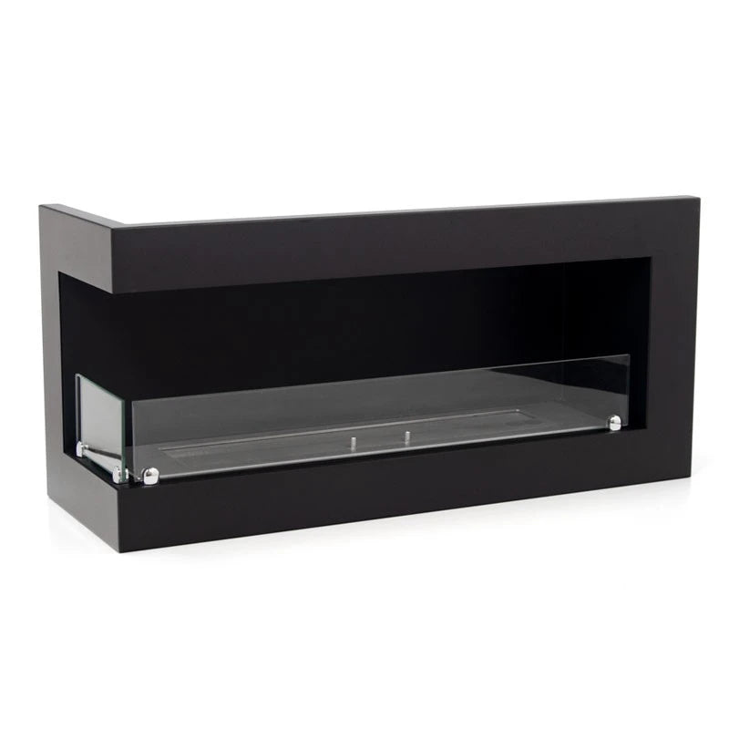 Cheminée d angle 85 cm - Gauche