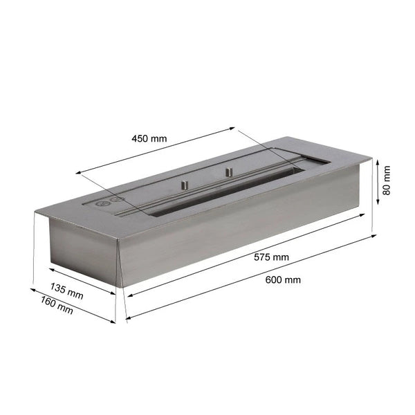 3,5 Litre Outdoor Superior Burner - W: 60 cm