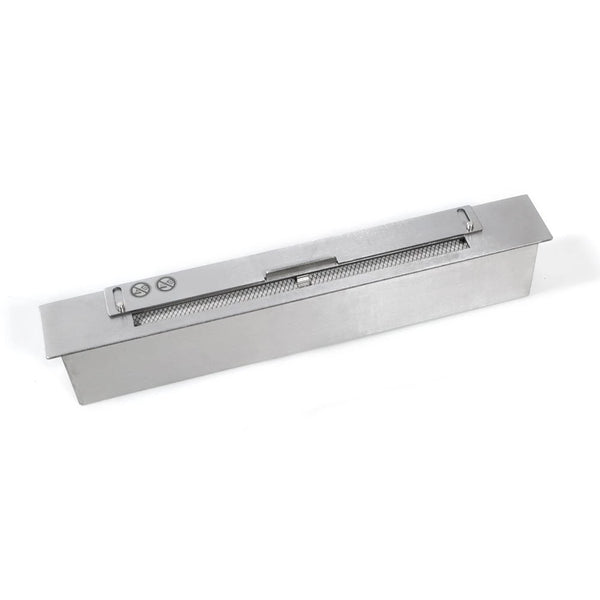 Slimline Burner Steel - 60 cm