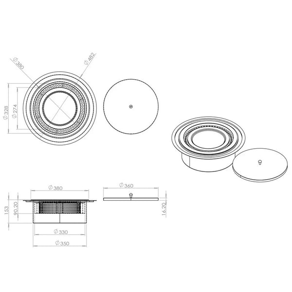 Brûleur Rond - 5L