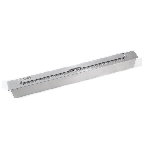 Slimline Burner Steel - 100 cm