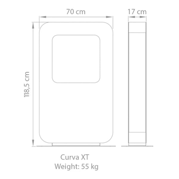 Safretti Curva XT - White