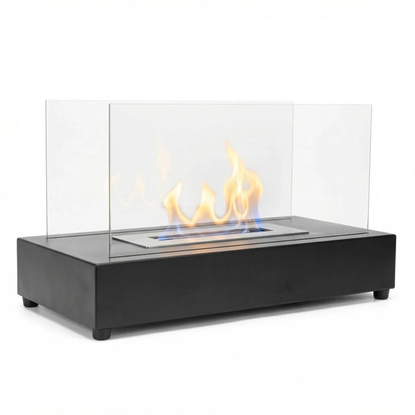 Cheminée de Table Bio Noire Lambeth