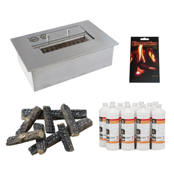 Kit de bricolage pour cheminée bioéthanol