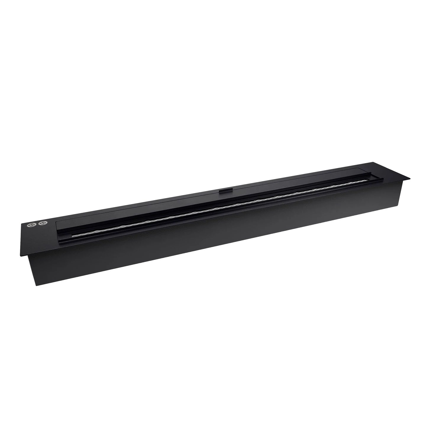 Brûleur à bioéthanol supérieur 4L 80 cm – Noir