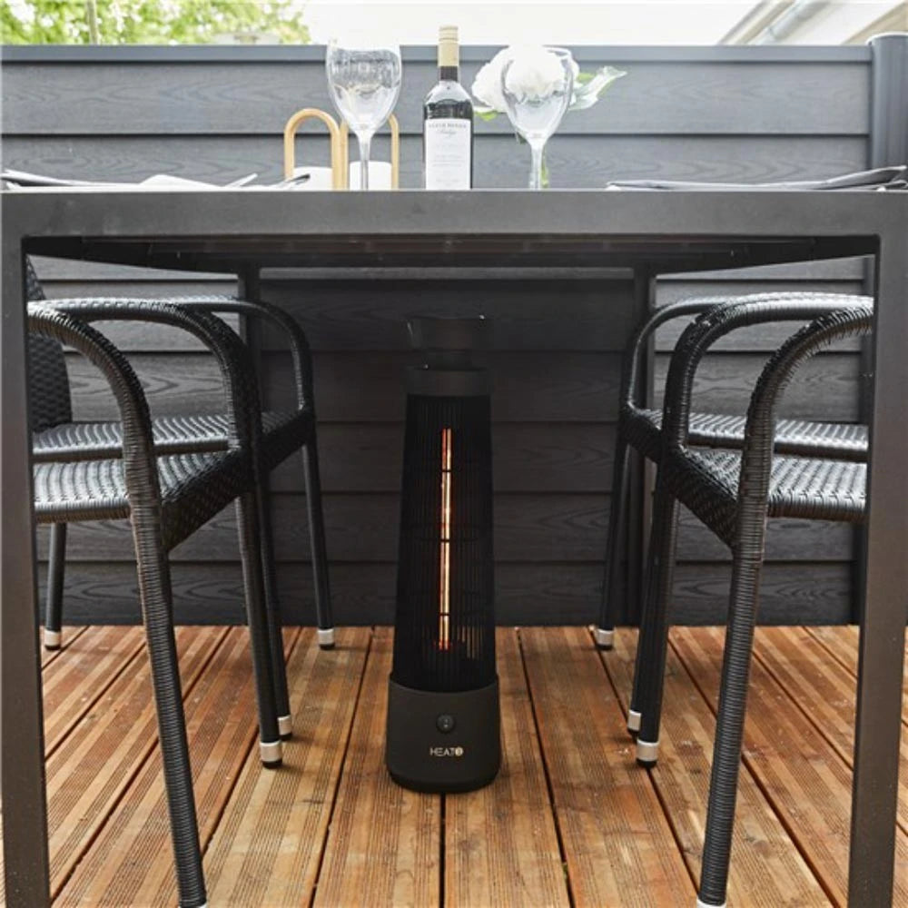 Chauffe terrasse Cone Eco High-Line à poser sous la table