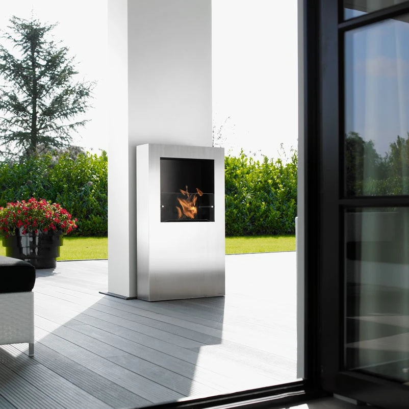 Safretti Cubico XL Acier Brossé