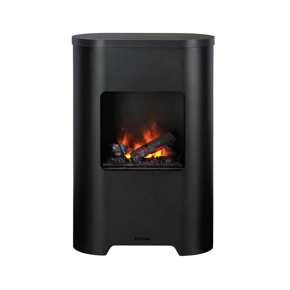 Torn 100 Water Vapour Fireplace - Black