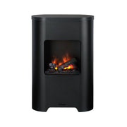 Torn 100 Water Vapour Fireplace - Black