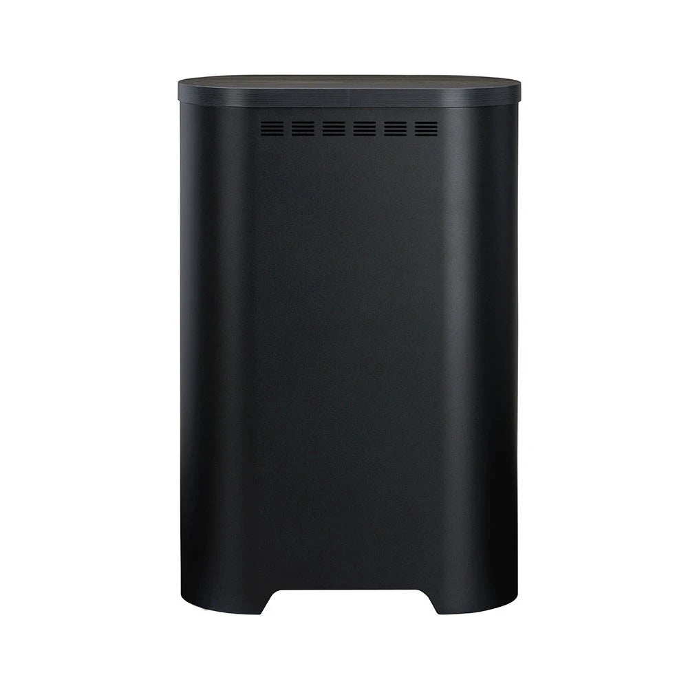 Torn 100 Water Vapour Fireplace - Black