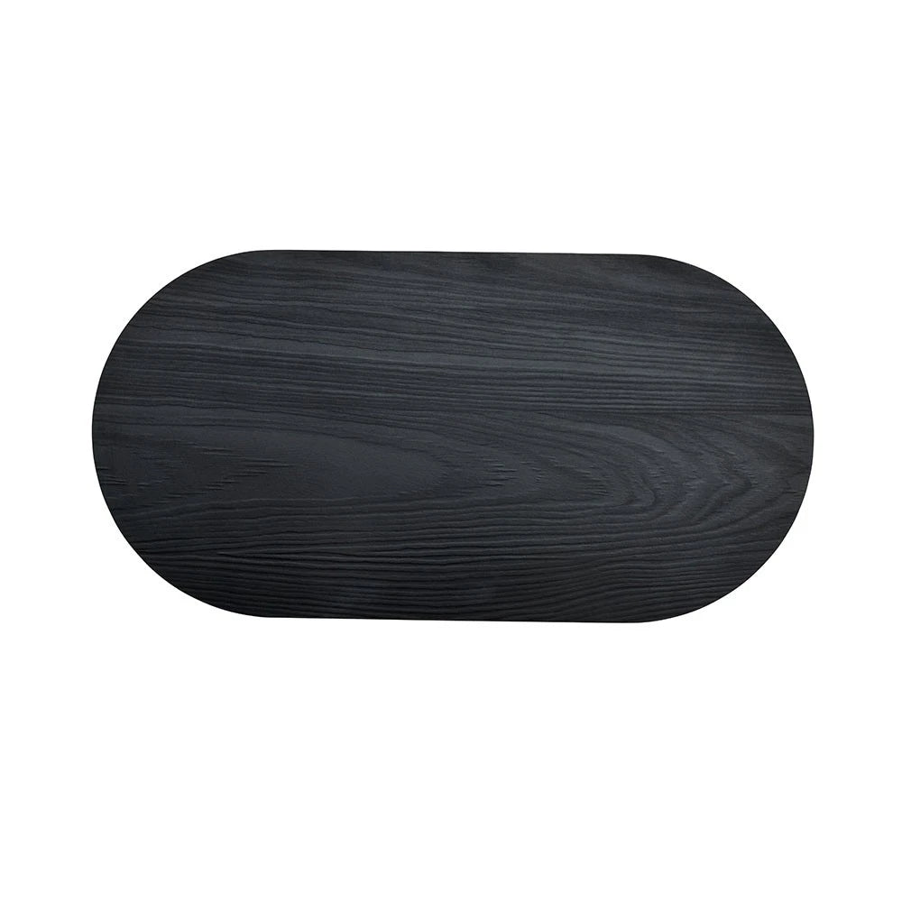 Torn 100 Water Vapour Fireplace - Black