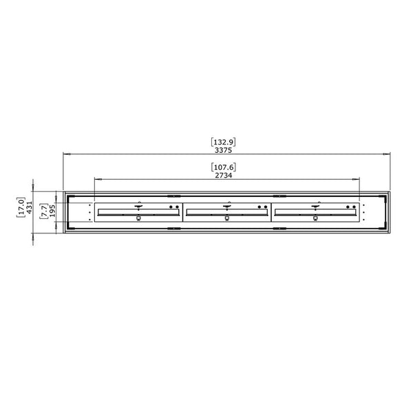 Brûleur au Bioéthanol Linear 130