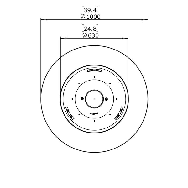 Cheminée au Bioéthanol d'Extérieur Pod 40