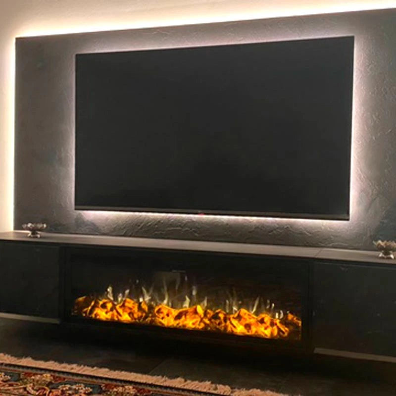 Cheminée Électrique Encastrable LED 129 cm
