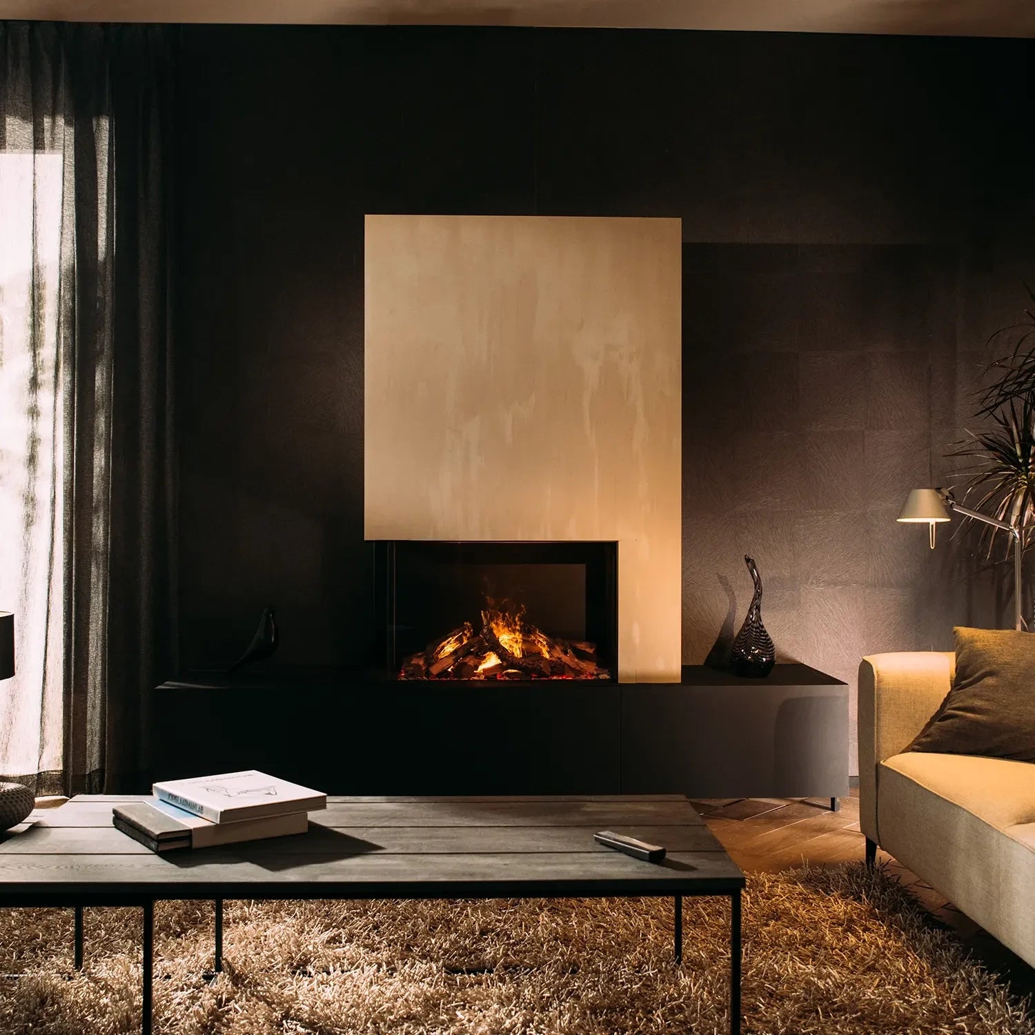 Faber e-Matrix Mood 800-500 II Water Vapour Fireplace